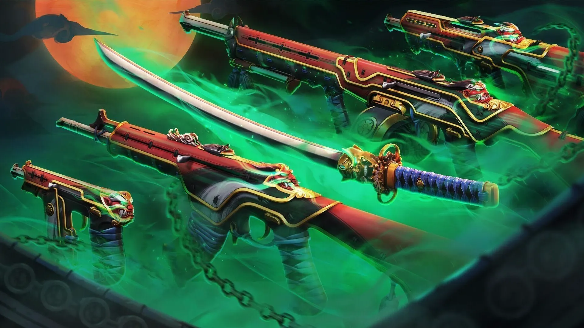 cover photo for details about valorant oni 2.0 skin bundle details