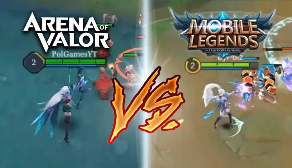 cover image for article on mobile legends vs arena of valor