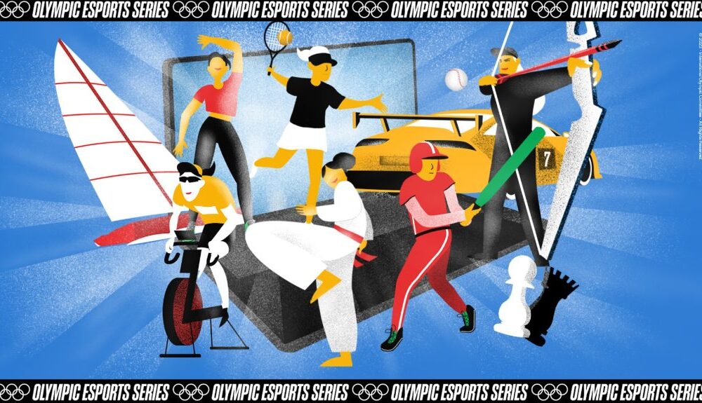 cover photo for olympic esports series article