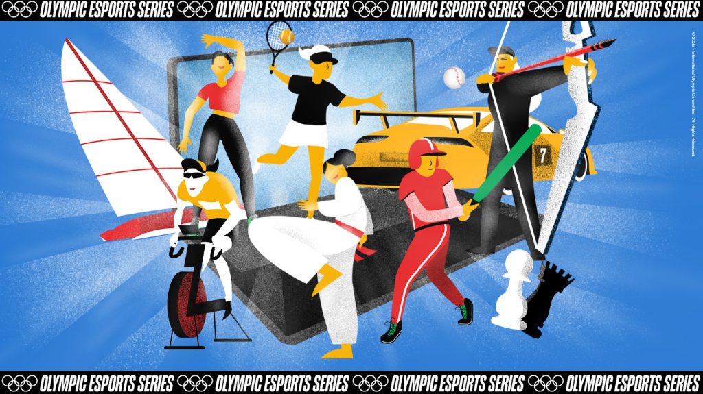 cover photo for olympic esports series article