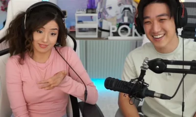 this is a cover image where kevin and pokimane are in a frame