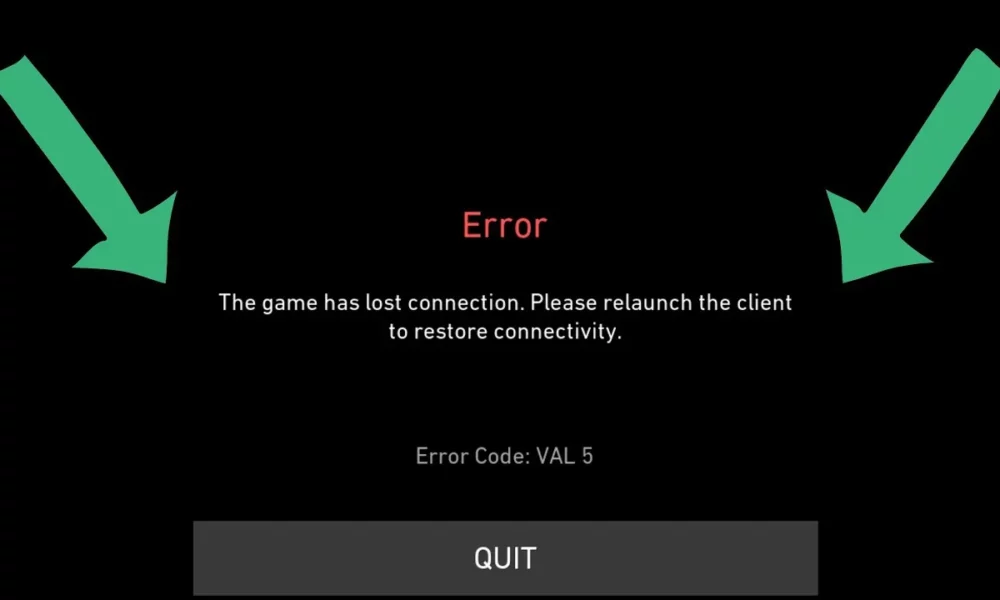 cover image for article on valorant val 5 error code fix
