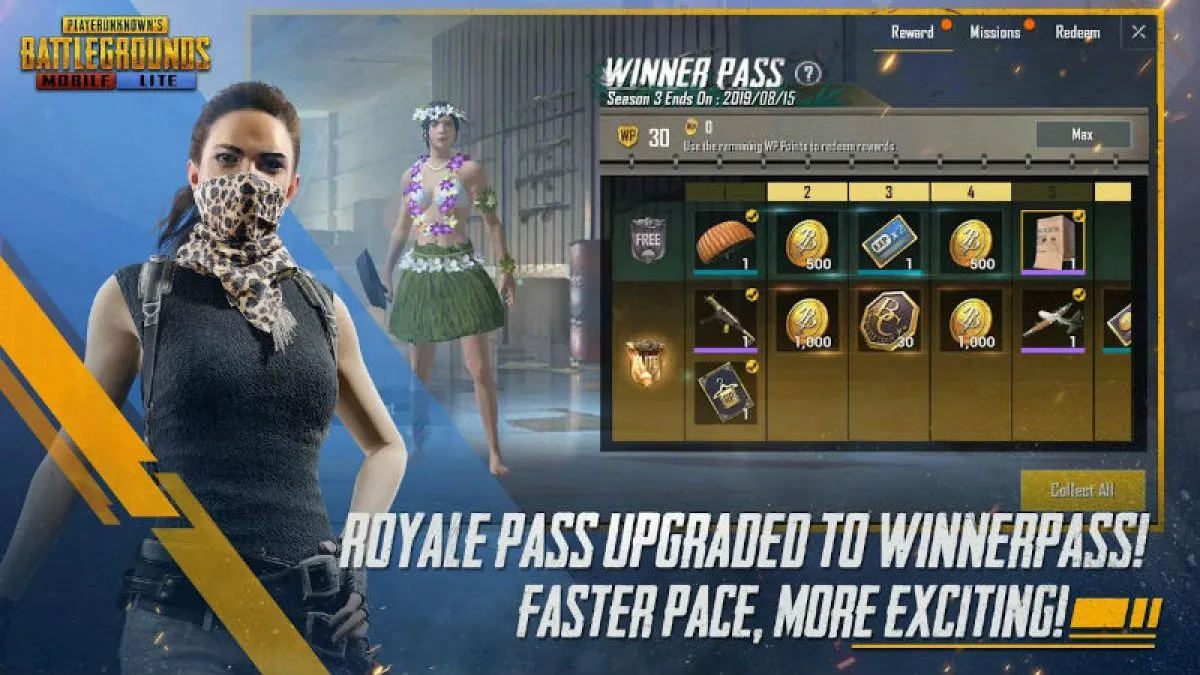 PUBG Mobile Lite Winner Pass