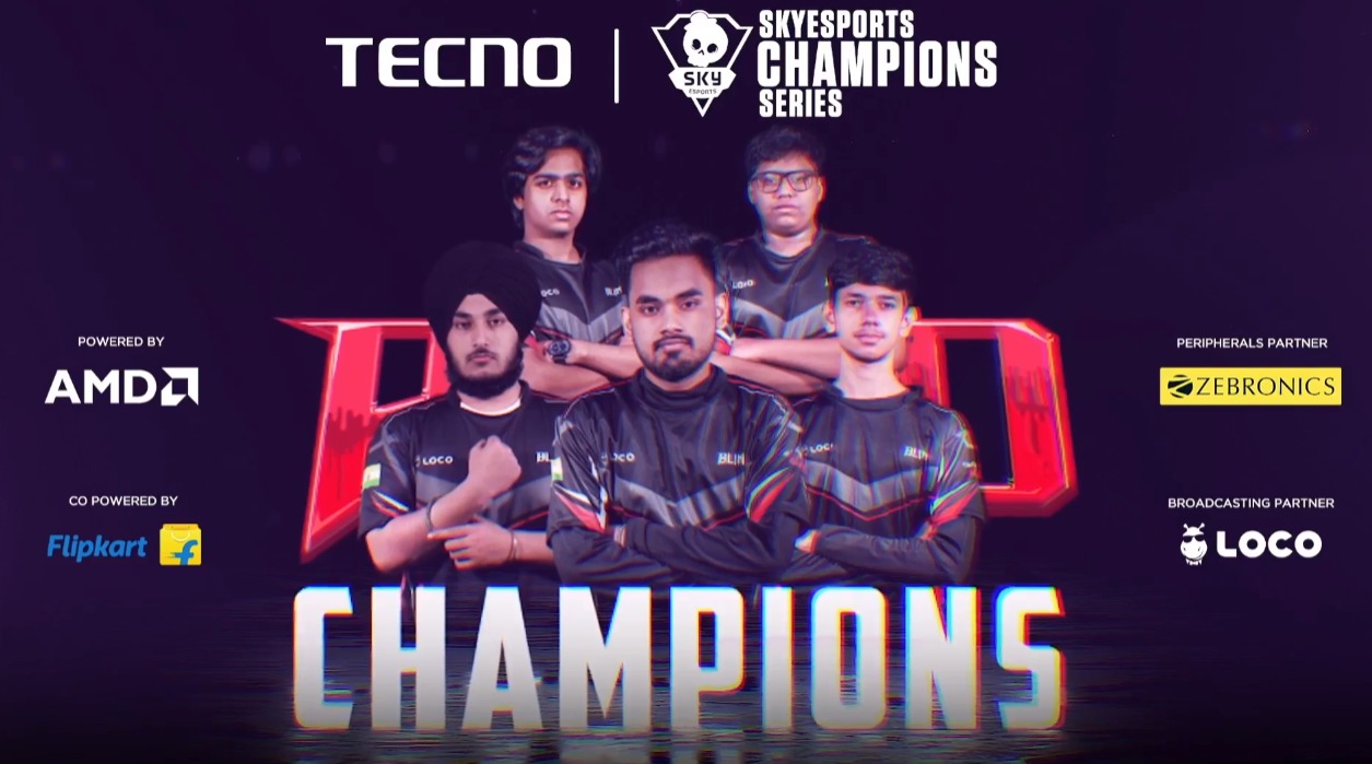 skyesports champions series winners